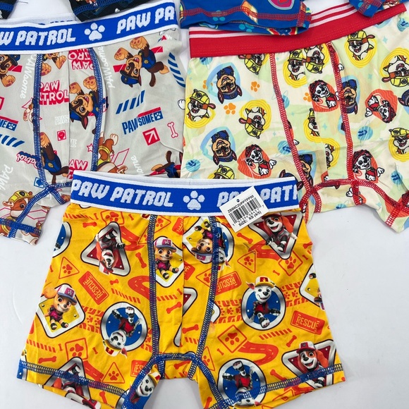 Paw patrol size XS 5 pack underwear boys new - Picture 5 of 9